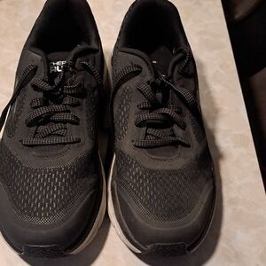 Skechers Womens Black Athletic Shoes